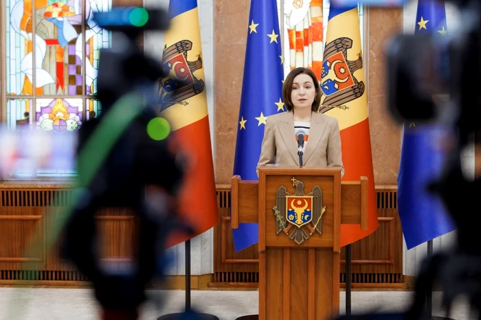 Maia Sandu a menționat că Ludmila Vartic nu a fost ajutată de nimeni. FOTO: Presedinte.md