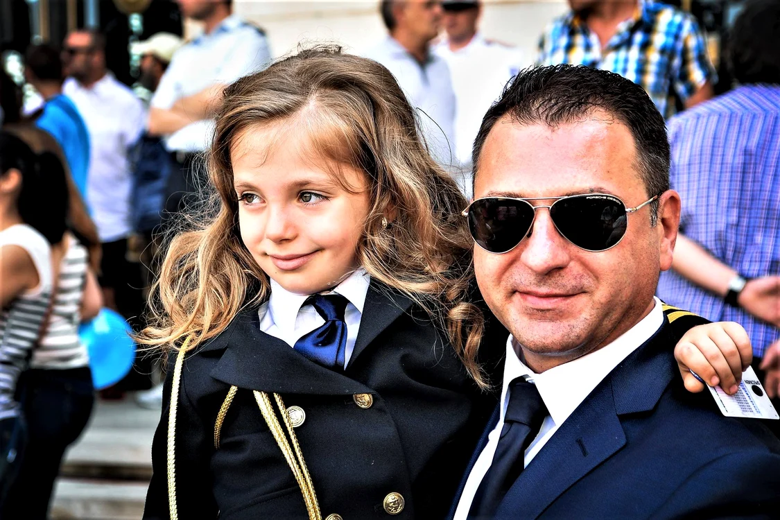 Christian Sabbagh și fiica lui, Yasmine
