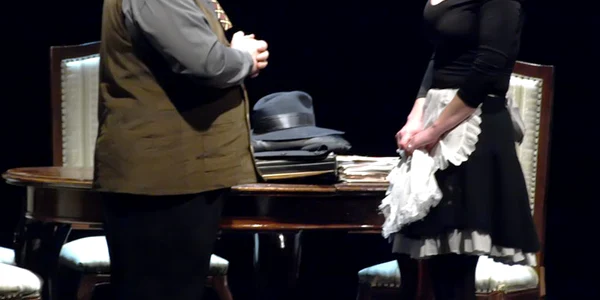 Prestaţia actorilor arădeni a fost aplaudată la scenă deschisă 