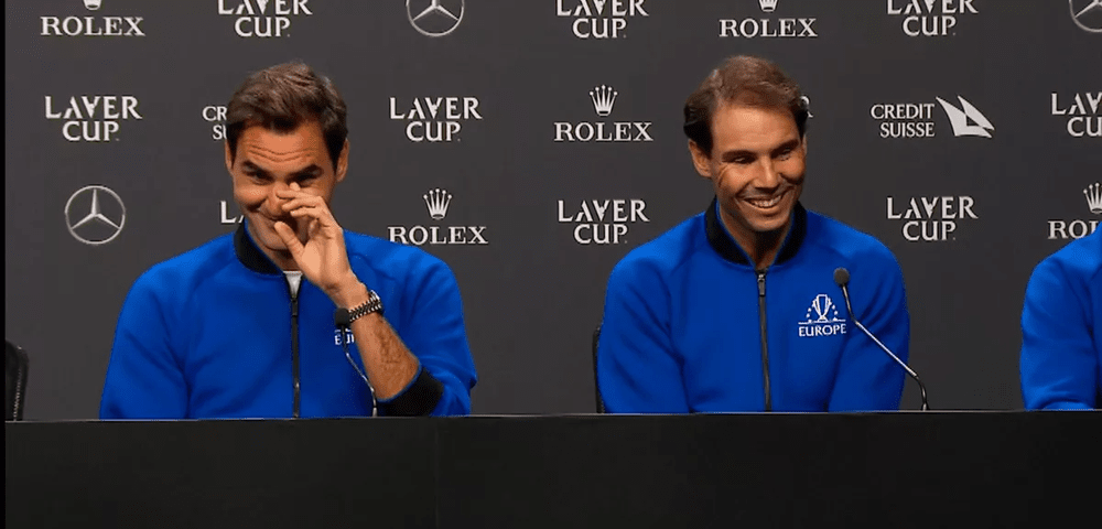 Ziua retragerii lui Federer. Elvețianul, în lacrimi la discursul impresionant al rivalului Nadal