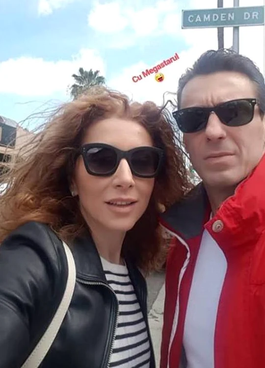 Carmen Brumă şi Mircea Badea sunt în vacanţă în AmericaFoto: arhivă personală