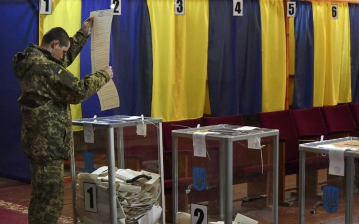 Alegeri prezidenţiale Ucraina FOTO EPA EFE