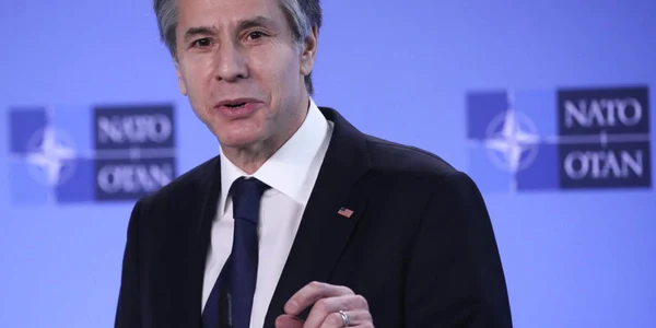 Antony Blinken la primul sau summit NATO FOTO EPA-EFE