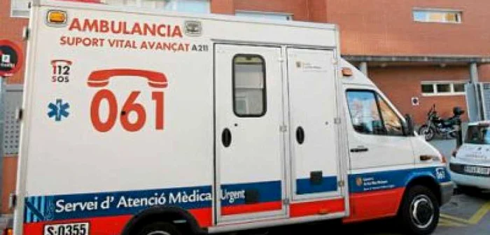 Una dintre ambulanţele pe care a lucrat falsul medic, în Mallorca