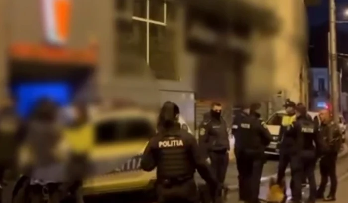 Controale de amploare la două cluburi din Sectorul 2 FOTO: Captură video