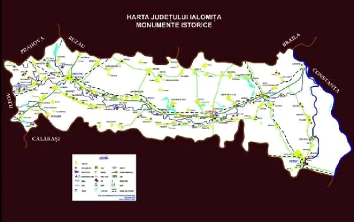 Judeţul Ialomiţa se mândreşte cu obiective turistice inedite