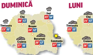 În următoarele două zile temperaturile vor fi în creștere și precipitații se vor semnala doar izolat jpeg