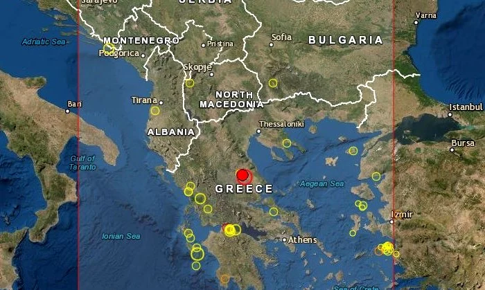
    Cutremurul cu magnitudinea de 6,3 a avut loc în centrul Greciei  
