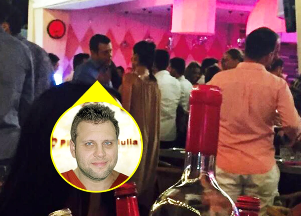 Alina Puşcaş şi Mihai Stoenescu au stat împreună în club câteva ore
