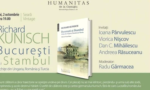 Seară Vintage – „Bucureşti şi Stambul  Schiţe din Ungaria, România şi Turcia“ de Richard Kunisch jpeg