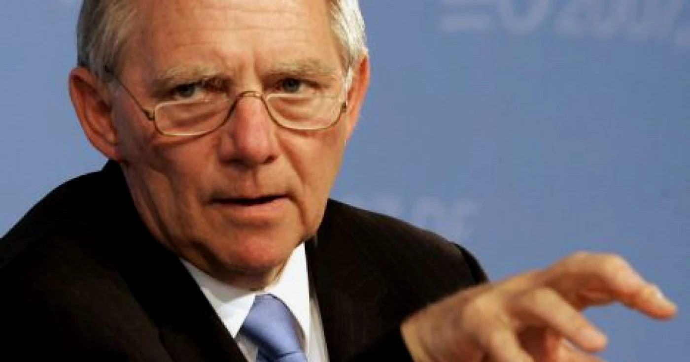 Wolfgang Schäuble, ministrul german al Finanţelor