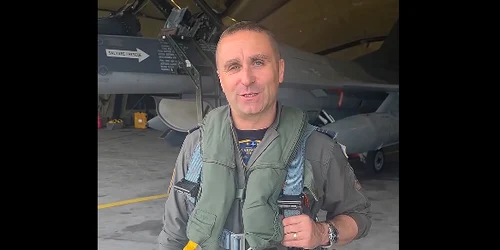 pilot comandant Detasament Fortele aeriene romane din Lituania Captura MAPN png