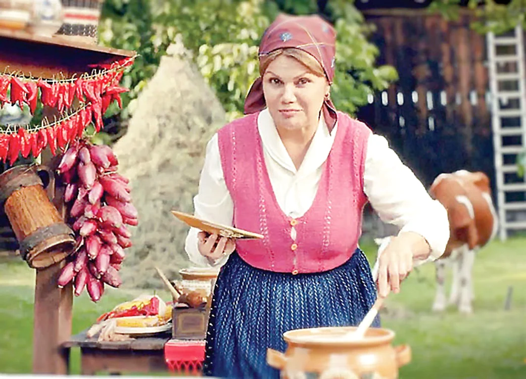 În reclama care  a făcut-o celebră 