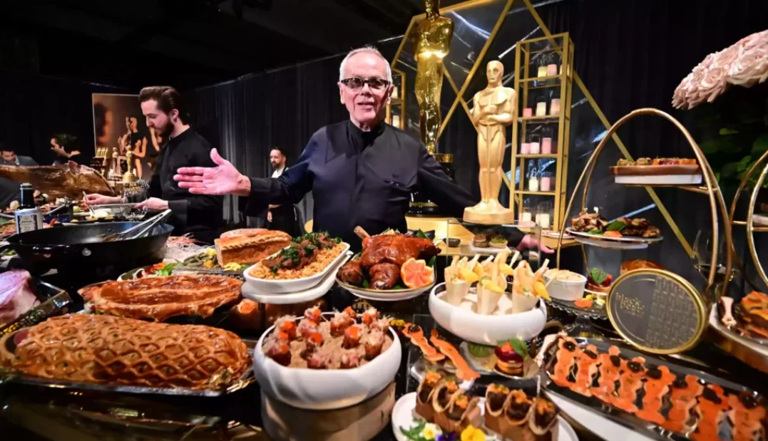 Ce vor mânca vedetele după gala Oscar 2026. Celebrul chef Wolfgang Puck pregătește 600 de pizza și 2.000 de statuete de ciocolată