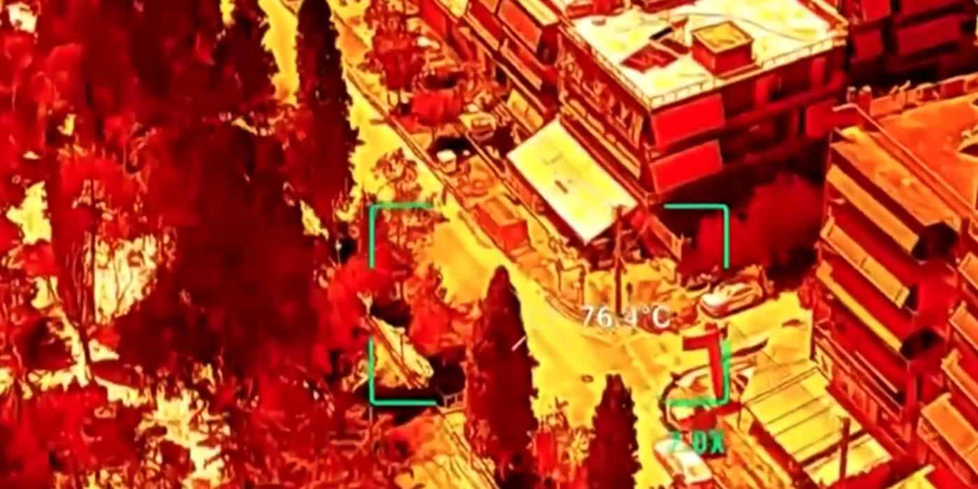 Temperaturi extreme în mai multe regiuni din Grecia, inclusiv Atena. Foto: captură video EPT News
