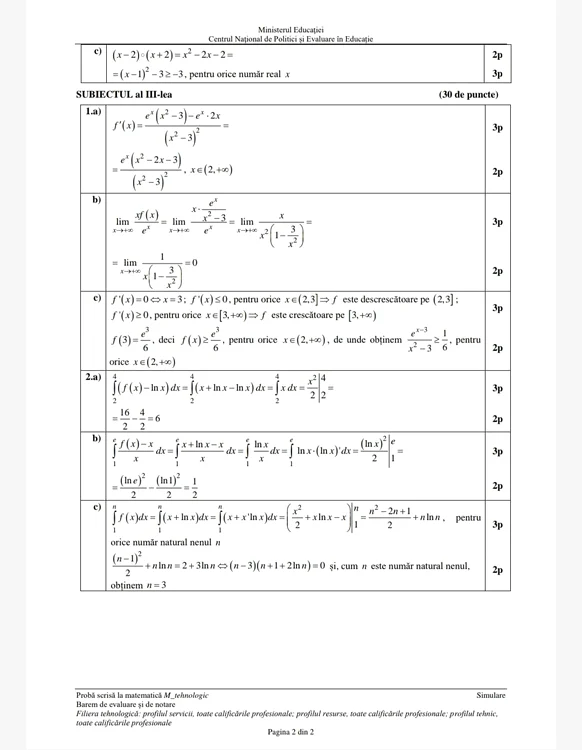 barem simulare  profil tehnologic (2) jpeg