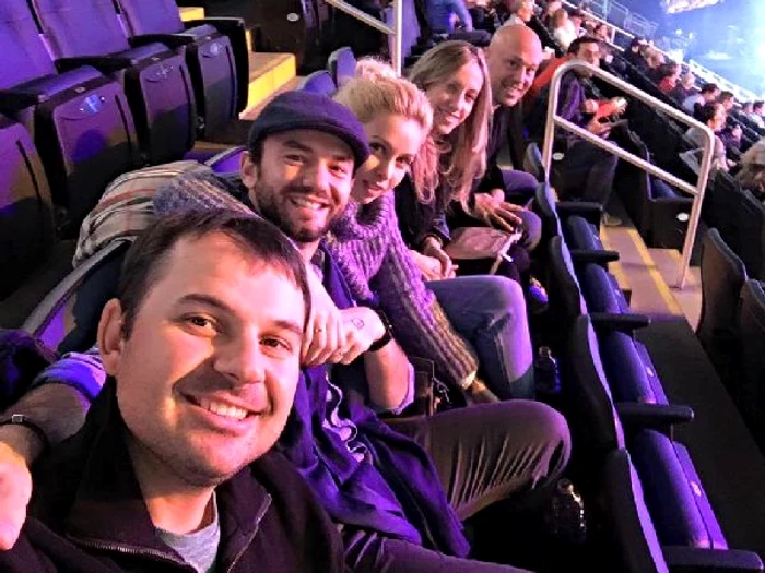 Florin Mergea il sustine din tribune pe Lucian Bute