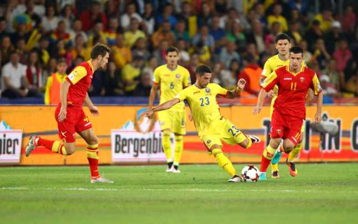 Nicolae Stanciu a ratat în ultimul moment un penalty ce ar fi putut aduce trei puncte României FOTO David Muntean