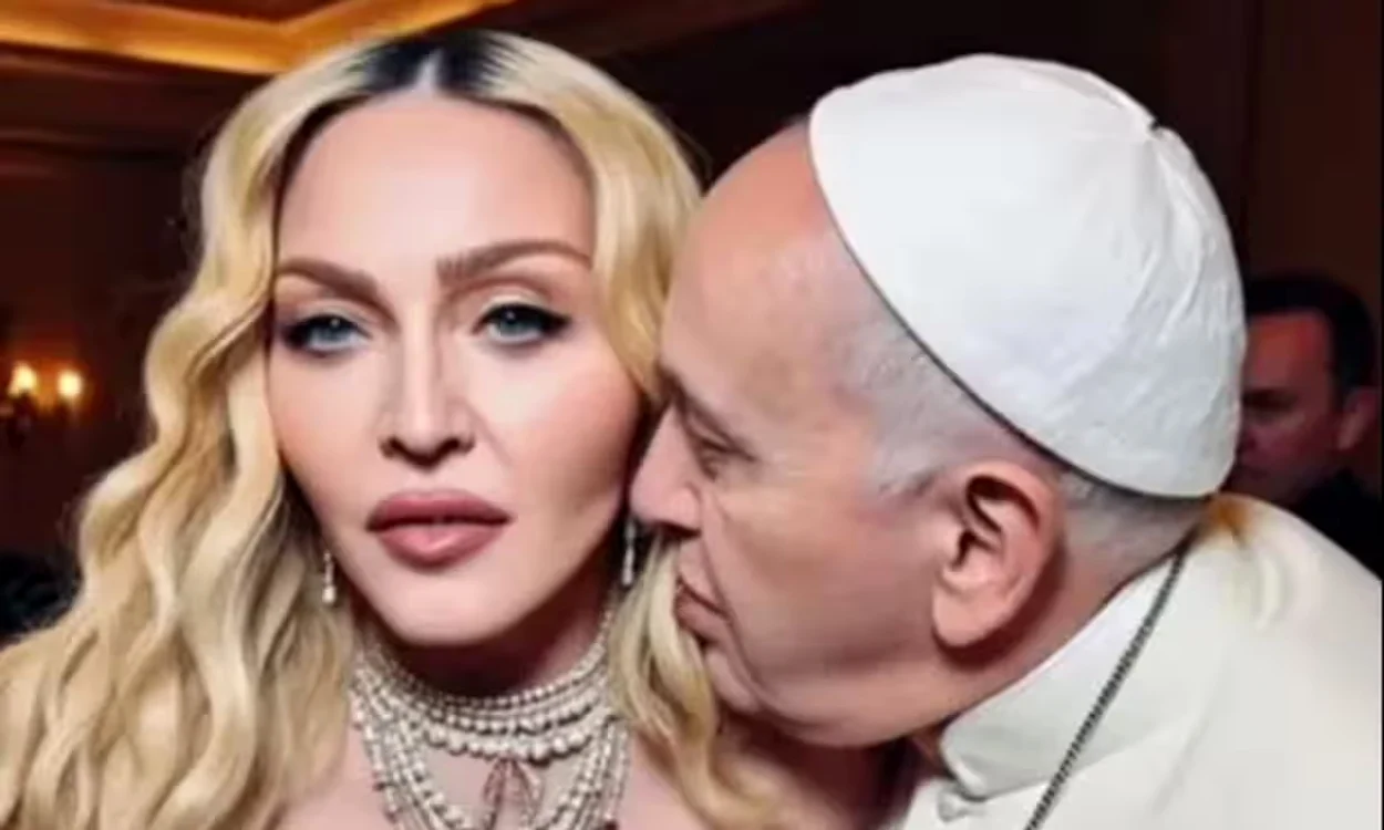 Imaginea cu Madonna și Papa Francisc a amplificat o dezbatere despre AI FOTO Madonna / Instagram