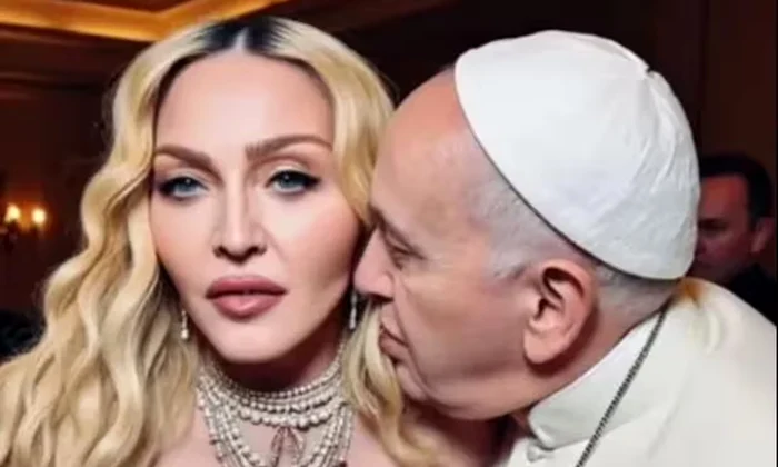 Imaginea cu Madonna și Papa Francisc a amplificat o dezbatere despre AI FOTO Madonna / Instagram