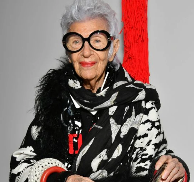 Iris Apfel a semnat cu agenția de modele care o reprezintă pe Gigi HadidFoto: Getty