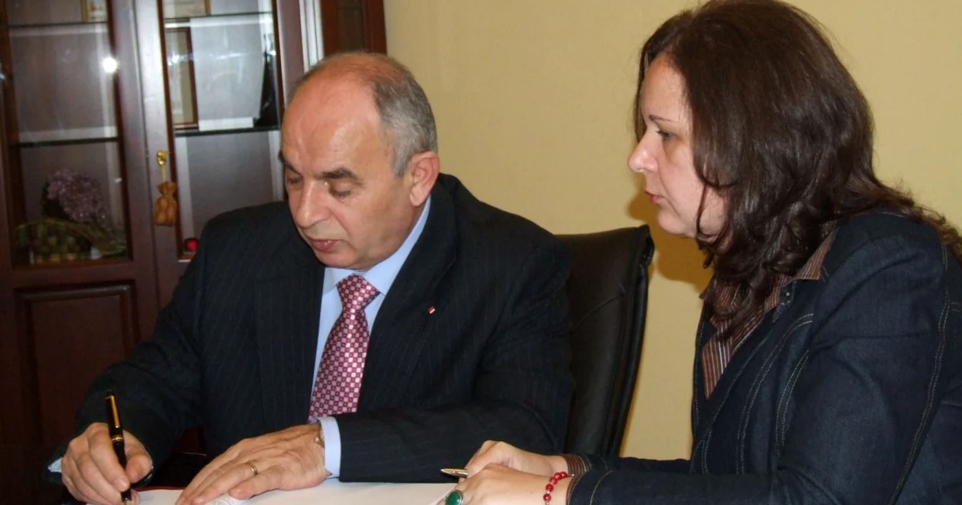 Proiectul a fost semnat de preşedintele Consiliului Judeţean, Eugen Chebac 