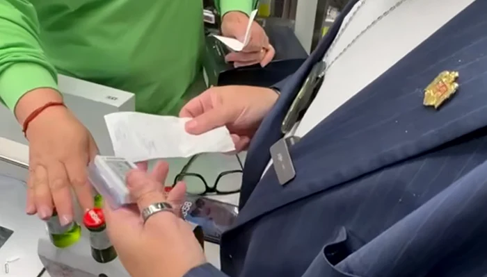 ANPC a efectuat controale la mai multe magazine din Capitală FOTO Captură video