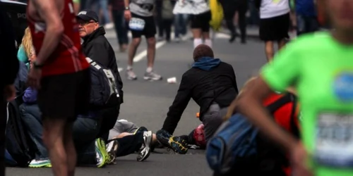 Atentatul terorist din Boston FOTO AFP 