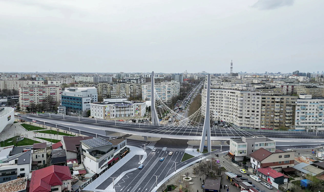 Așa va arăta pasajul Apărătorii Patriei FOTO Facebook / Daniel Băluță