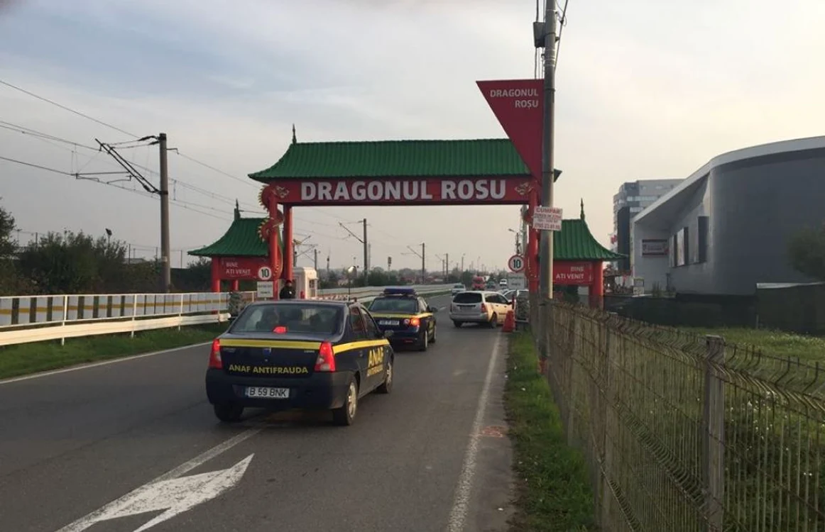 ANAF va aduce inspectori Antifraudă din toată ţara pentru a face faţă evaziunii fiscale din Dragonul Roşu FOTO ANAF