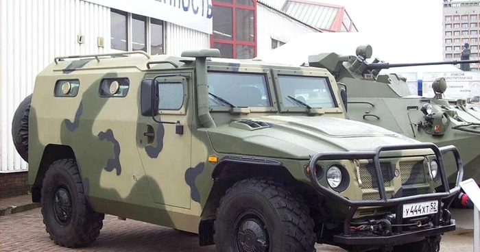 Automobilul rusesc de teren, marca Tigr