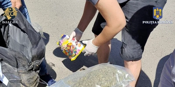 captura droguri foto diicot 