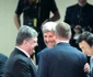 Alături de secretarul de stat american John Kerry şi de Preşedintele Ucrainei, Petro Poroşenko jpeg