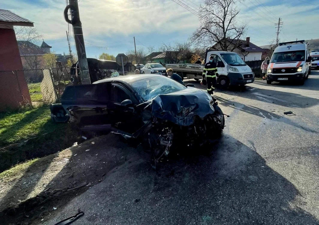 accident olt intersecţie recea