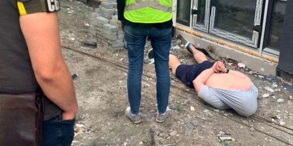Traficant de arme arestat in regiunea Kiev FOTO EPA-EFE