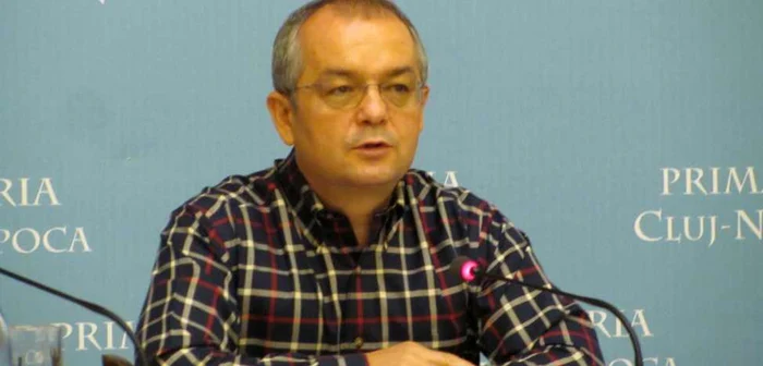 Emil Boc, primarul municipiului Cluj-Napca,. FOTO: Remus Florescu