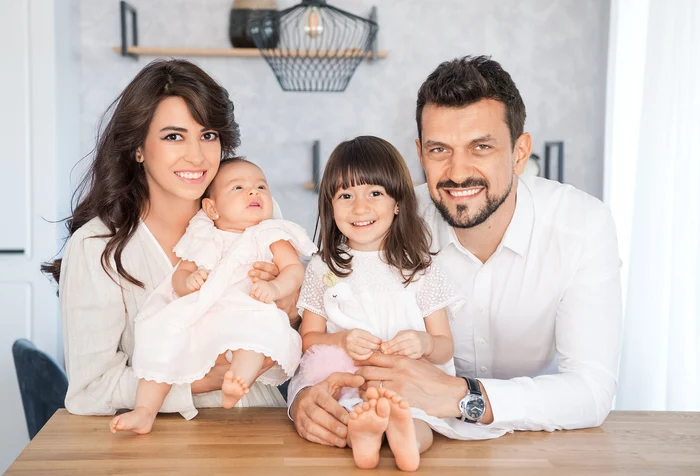 Diana Bart și familia