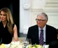 Bill Gates alături de Melania la dineul de la Casa Albă FOTO Profimedia 