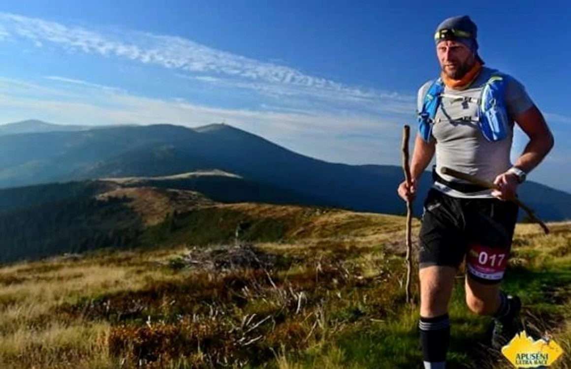Traseele montane de la „Apuseni Ultra Race” l-au inspirat să obţină de două ori  titlul la categoria 40+. FOTO: Nagy Ivan