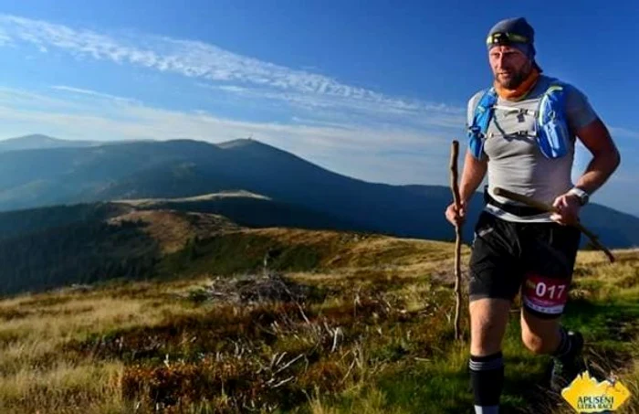 Traseele montane de la „Apuseni Ultra Race” l-au inspirat să obţină de două ori  titlul la categoria 40+. FOTO: Nagy Ivan