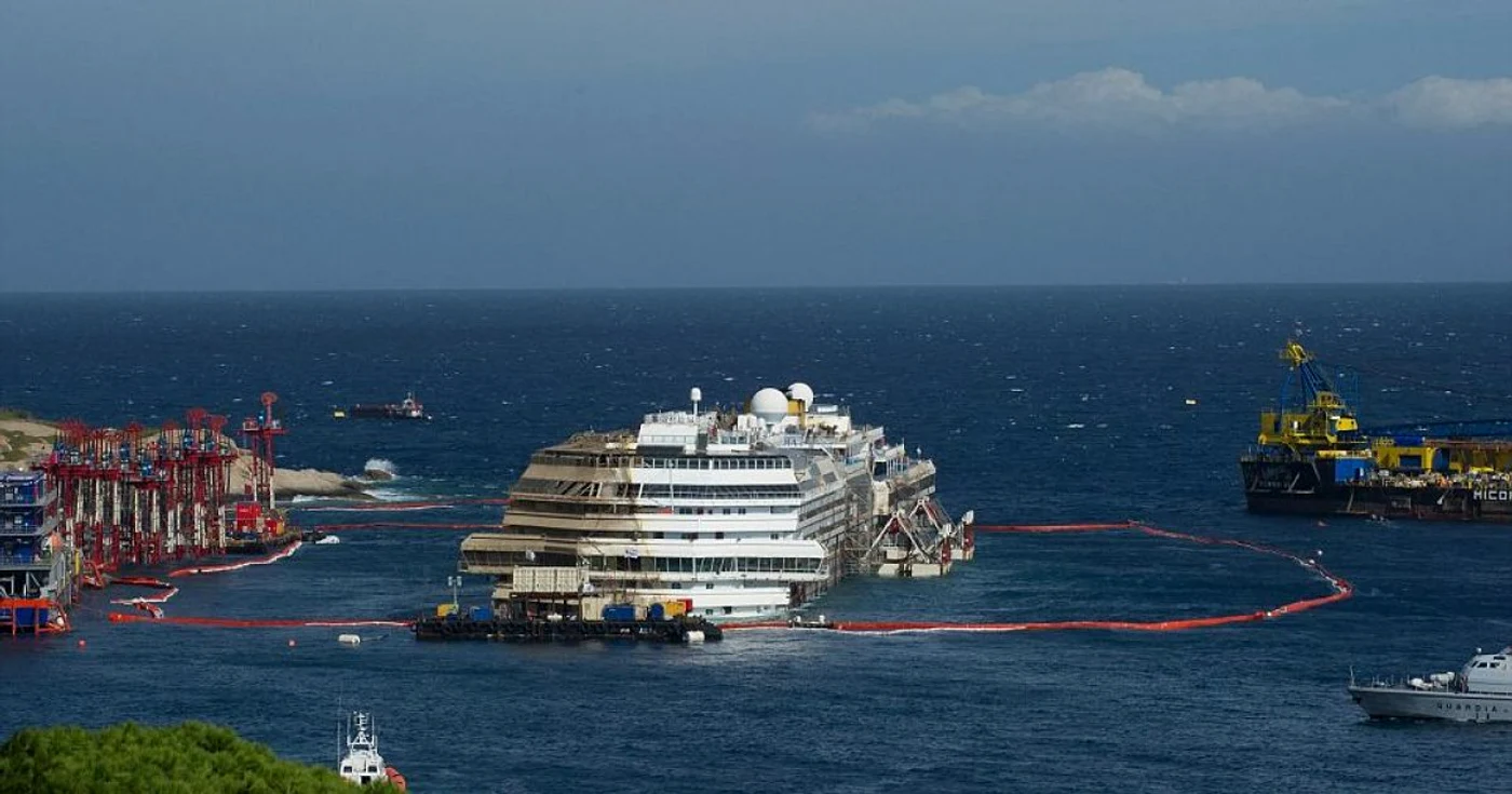 Nava de croazieră Costa Concordia. FOTO: Reuters