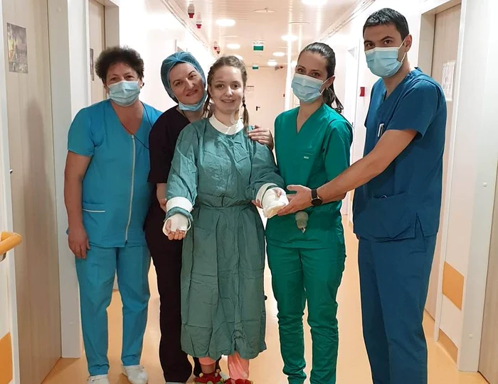 Alexia a fost externată după două săptămâni