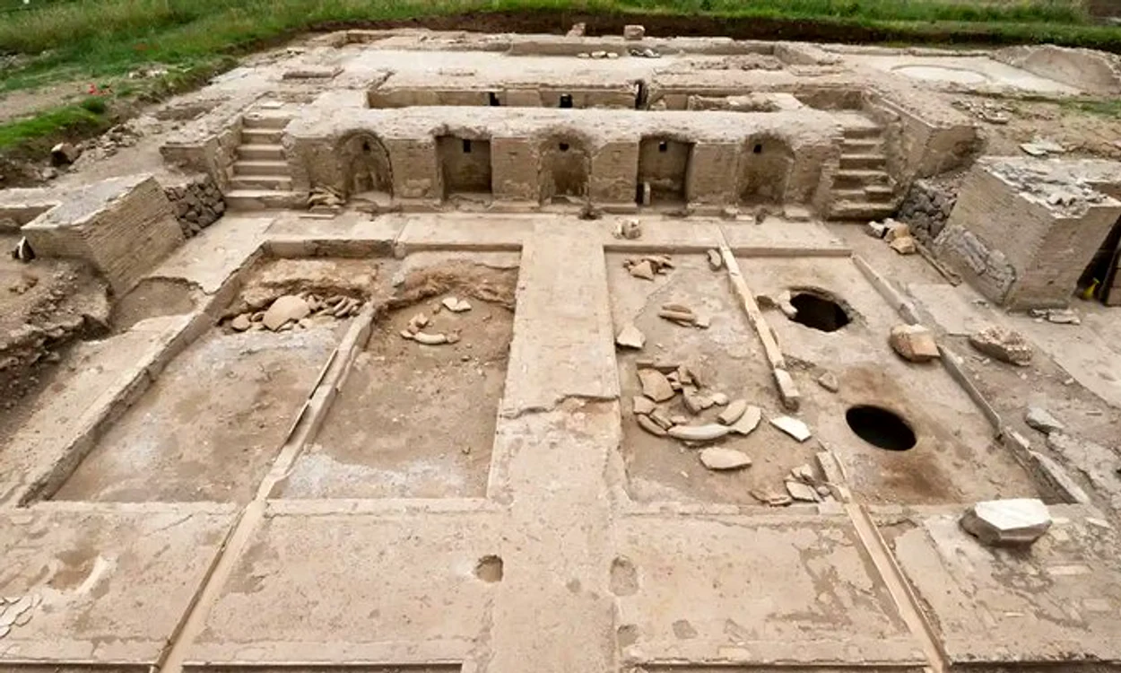 Cramă antică, descoperită la Villa Quintilii FOTO The Guardian