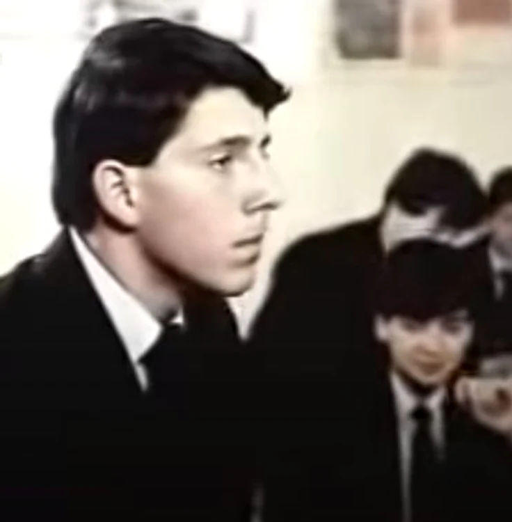 Costin Mărculescu, în filmul "Liceenii"