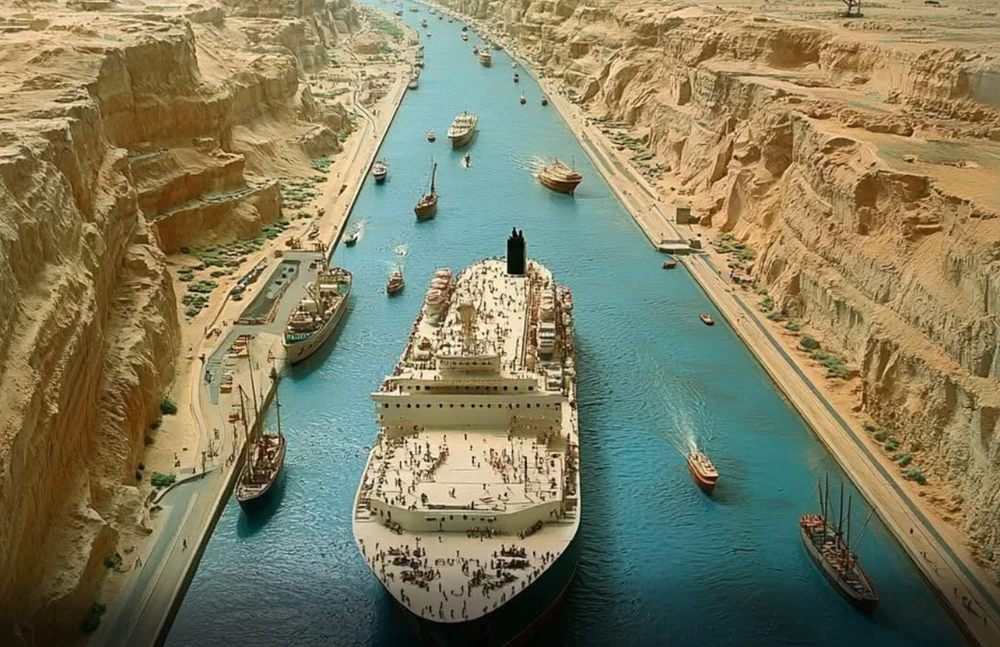 17 noiembrie: 1869: Este inaugurat Canalul Suez, după 10 ani de construcție, calea navigabilă ce unește Marea Mediterană cu Marea Roșie