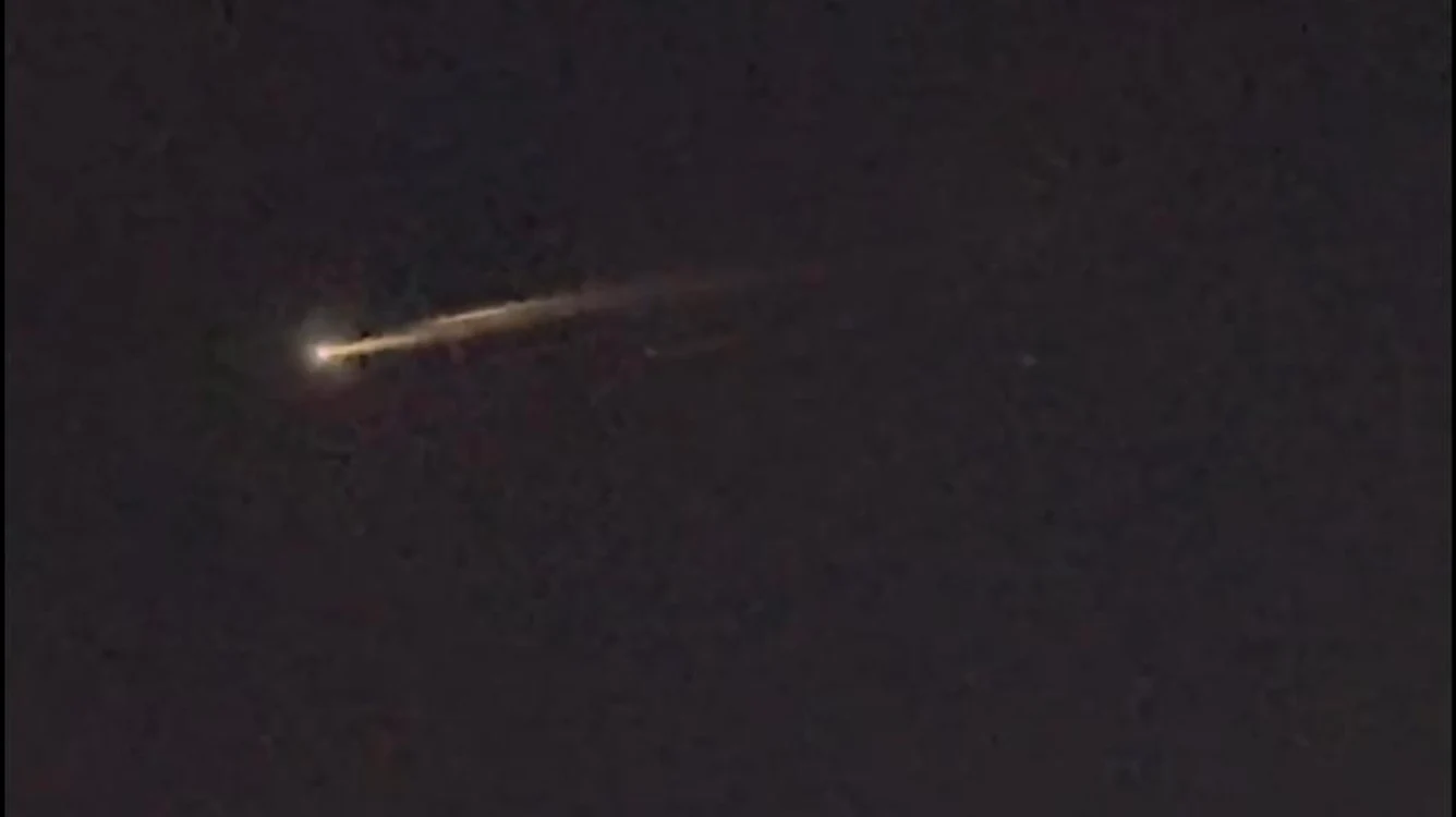 Obiectul a fost văzut și în Serbia / foto: captură video