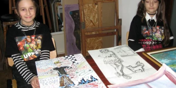 fetite pictura handmade Galati 5
