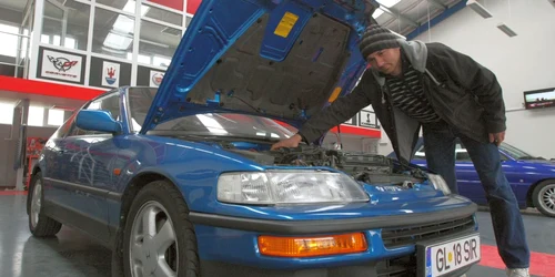 Liviu Zanfir, mândru de sunetul motorului căruia aproape că i-a triplat puterea