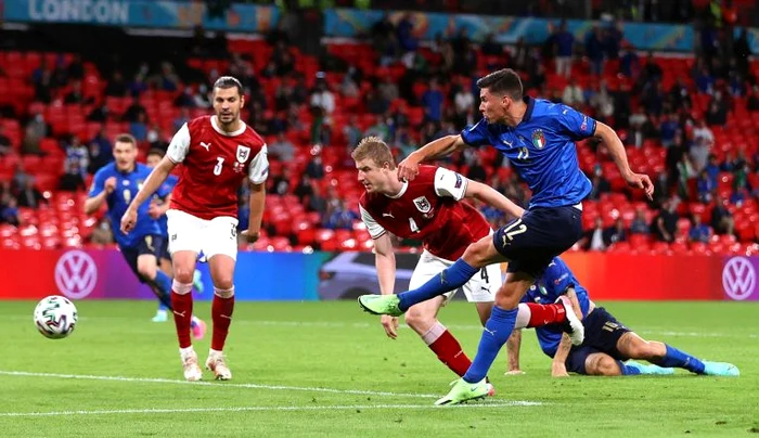 Pessina a marcat al doilea gol al italienilorFOTO: EPA