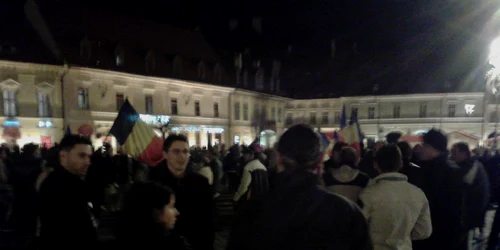 protest piata mare sibiu